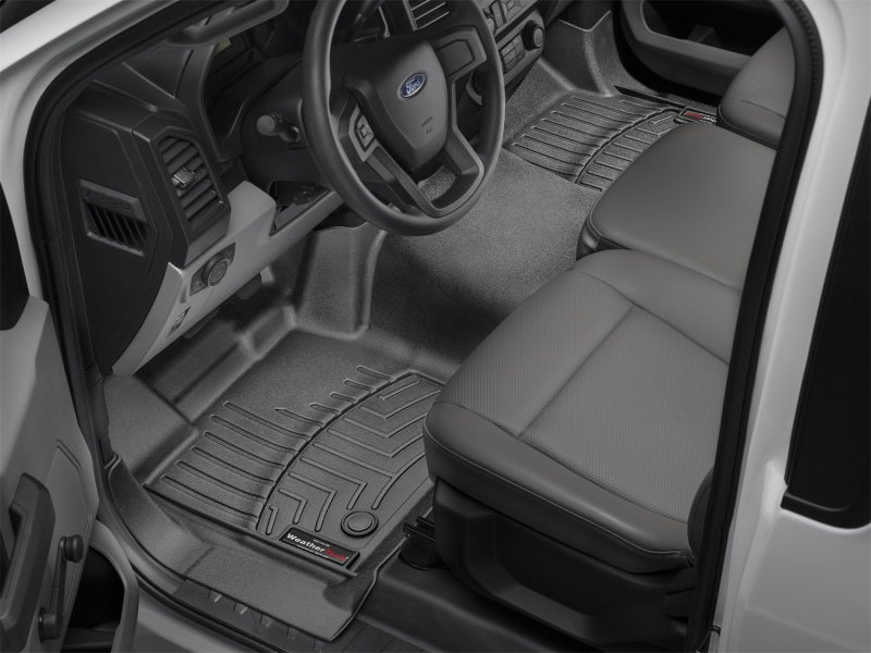 WeatherTech 2019+ Chevrolet Silverado 1500 Crew Cab w/ Vinyl Floors - 4414365V