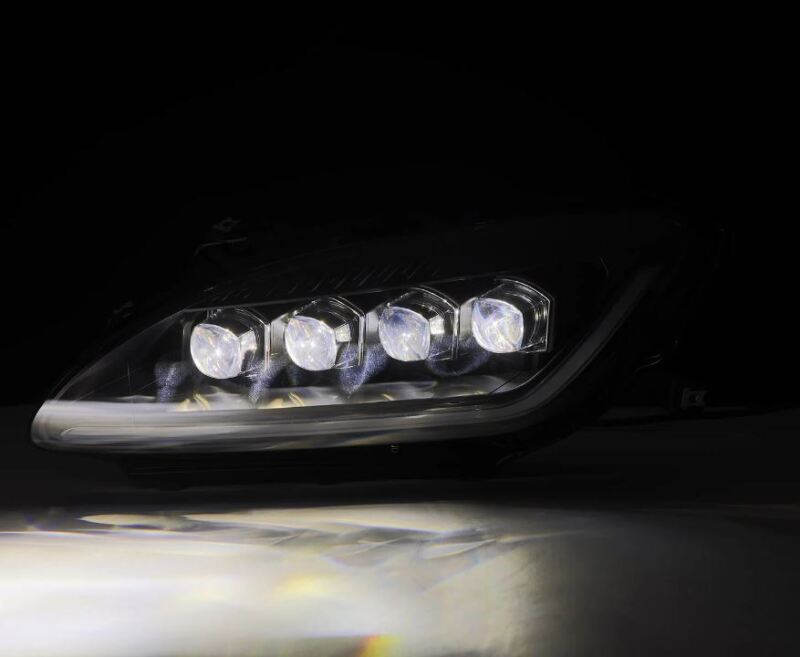 AlphaRex 99-09 Honda S2000 NOVA-Series Projector LED Headlights - Black - 880273