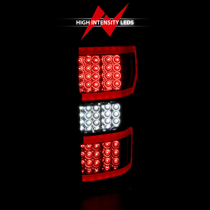 ANZO 18-19 Ford F-150 LED Taillights Smoke - 321339