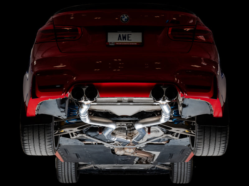 AWE Tuning BMW F8X M3/M4 Track Edition Catback Exhaust - - 3020-43087