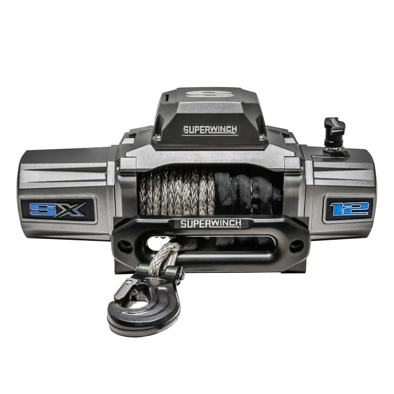 Superwinch 12000 LBS 12V DC 3/8in x 80ft Synthetic Rope - 1712201