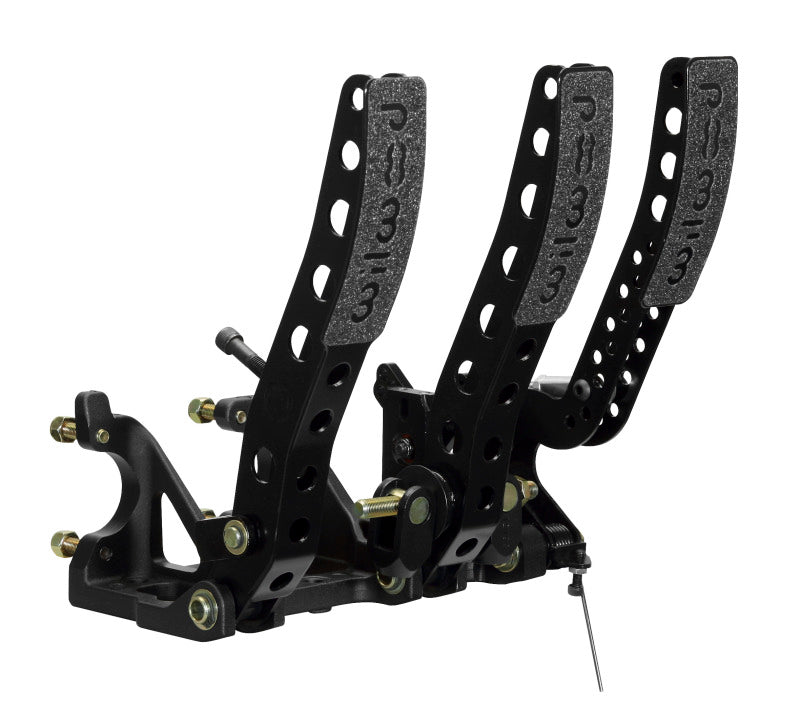 Wilwood Pedal Assembly Floor Mount-Brake Clutch & Throttle w/ Throttle - 340-12411
