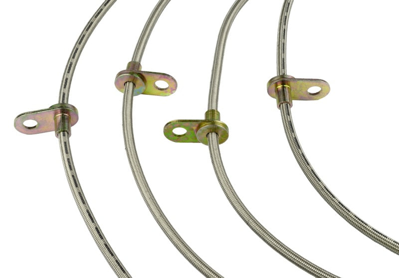 Goodridge 10-15 Chevrolet Camaro Stainless Steel Brake Line Kit - 12219