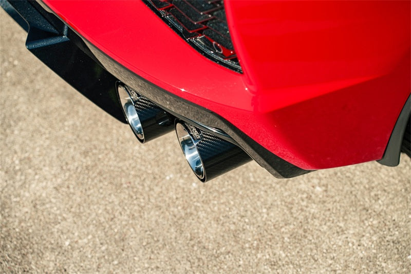 Corsa 2020-2025 Chevrolet Corvette C8 RWD 3in Valved Cat-Back Delete - 21105CF