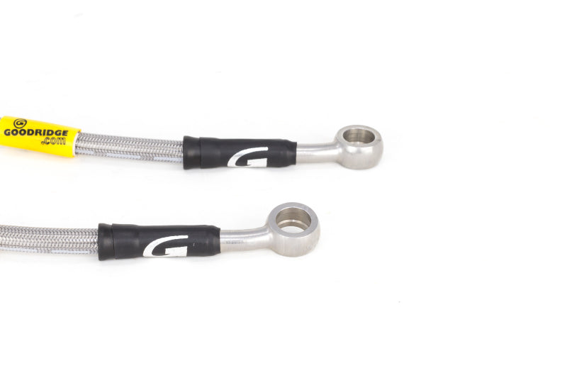 Goodridge 17-21 Honda Civic Hatchback Stainless Steel Brake Line Kit - 20041