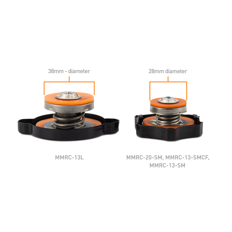 Mishimoto High Pressure 1.3 Bar Rated Radiator Cap Small - MMRC-13-SM