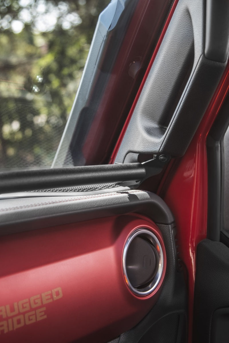 Rugged Ridge 18-21 Jeep Wrangler/Gladiator (JL/JT) Dash Bar - Black - 13551.36