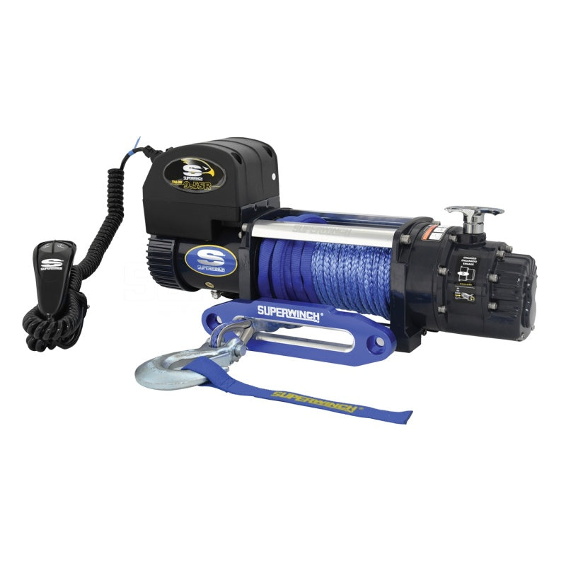 Superwinch 9500 LBS 12V DC 3/8/in x 80ft Synthetic Rope - 1695201