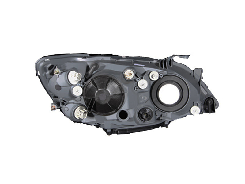 ANZO 01-05 Lexus IS300 Crystal Headlights Black - 121210