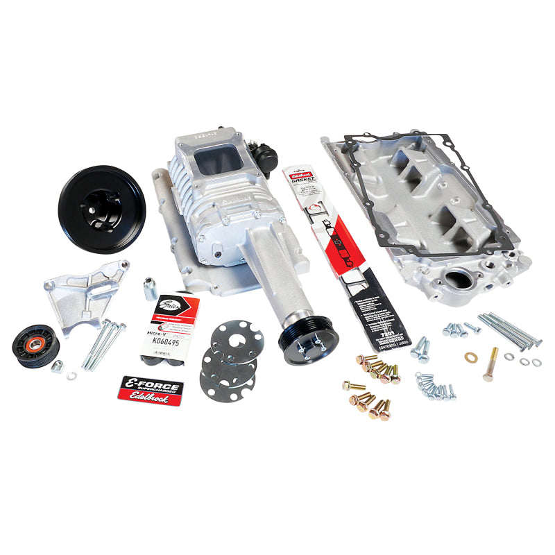 Edelbrock E-Force 122 Supercharger 57-86 Small-Block Chevrolet w/ Conventional Cylinder - 1551