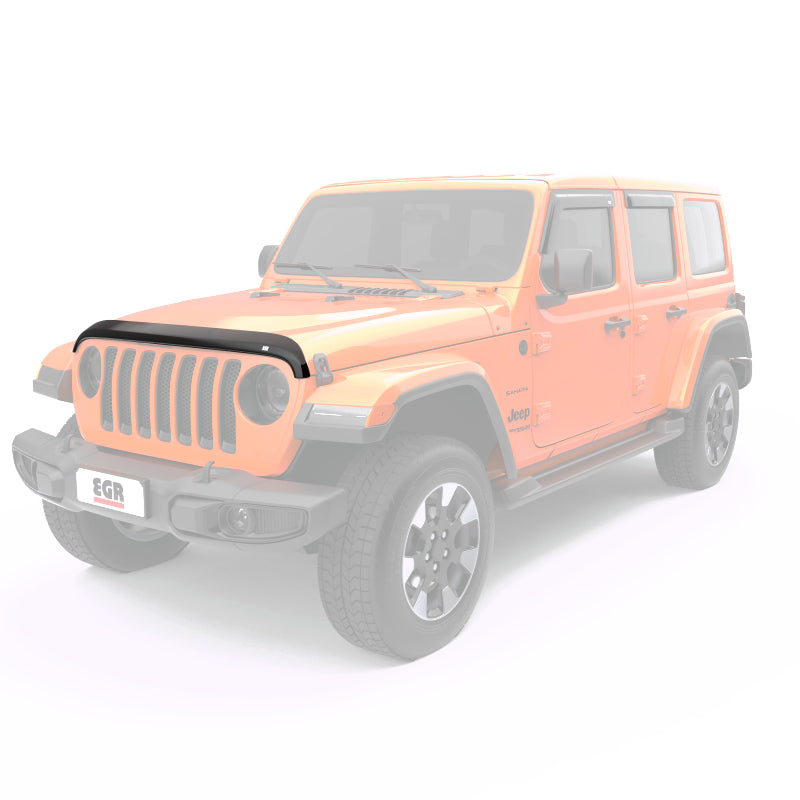 EGR Jeep 2018+ Wrangler / 2020+ Gladiator Superguard Hood Shield - 305251