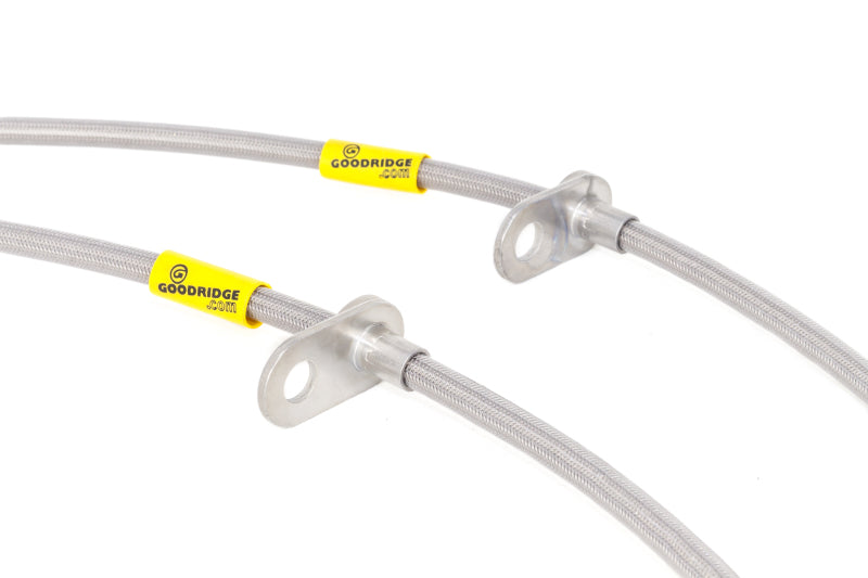Goodridge 09-14 Honda Fit (Non-EV Models) Stainless Steel Brake Line - 20114