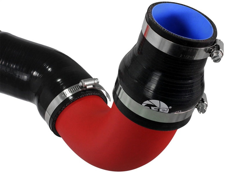 aFe Bladerunner 3in Red Intercooler Cold Side w/ Couplings Ram - 46-20179-R