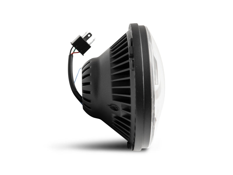 Raxiom 07-18 Jeep Wrangler JK Axial Series LED Headlights- Black - J132813