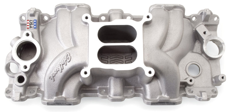 Edelbrock Intake Manifold Single Quad Perf RPM Chevrolet 348/409 Inwin - 7158