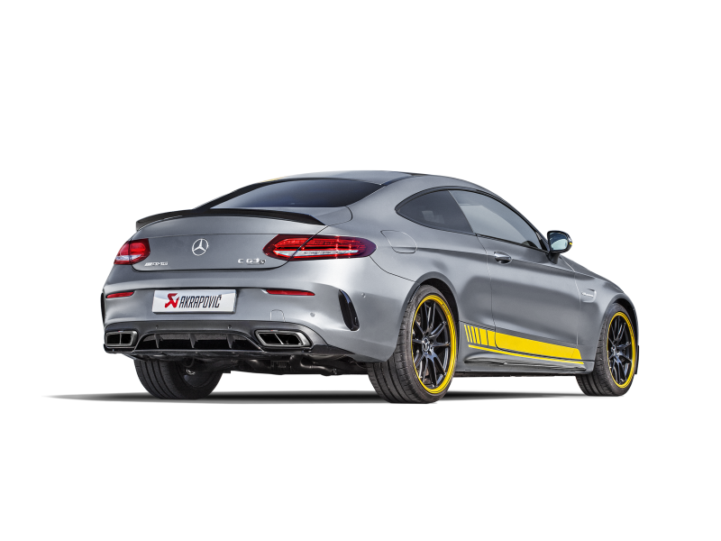 Akrapovic 16-17 AMG C63 Coupe Evolution Line Cat Back (Titanium) - MTP-ME/T/3H