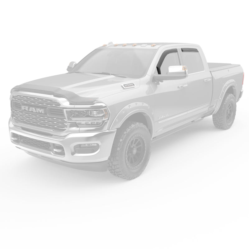 EGR 19-23 Ram 2500/3500 In-Channel Window Visors Front/Rear Set Matte - 572865