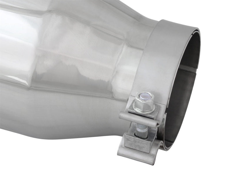 aFe MACH Force-XP 304 SS Single Wall Polished Exhaust Tip - 49T40606-P15