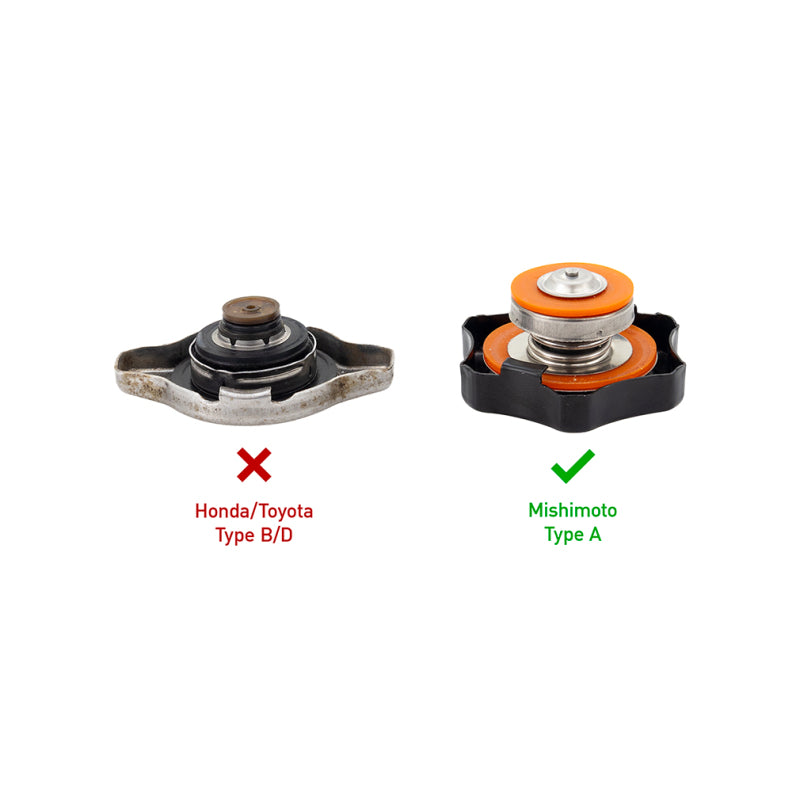 Mishimoto 1.3 Bar Rated Carbon Fiber Radiator Cap Small Import - MMRC-13-SMCF