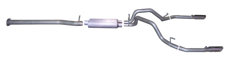 Gibson 08-09 Chevrolet Silverado 1500 LS 4.8L 2.25in Cat-Back Dual - 5627
