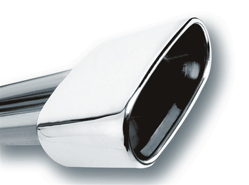 Borla 2.5in Inlet 6.69in x 3in Rectangular Rolled Angle Cut - 20244