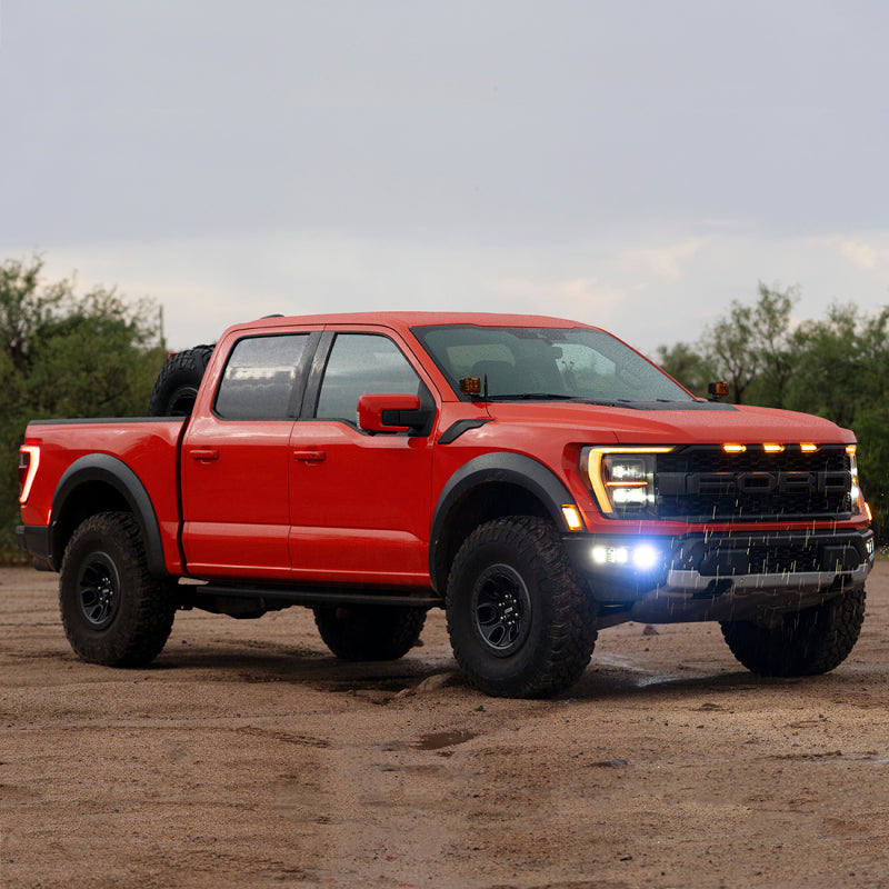Rigid Industries 2021+ Ford Raptor Triple Fog Lights Kit - 46738