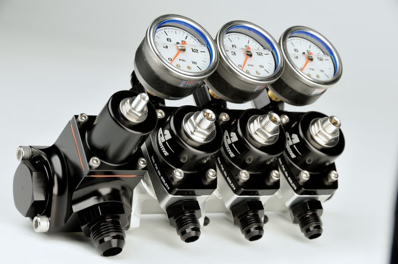 Aeromotive Modular Fuel Pressure Regulator - 2 x AN-06 Outlet - 13217