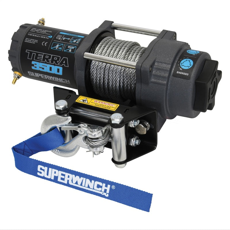 Superwinch 3500 LBS 12V DC 7/32 in x 32 ft - 1135260