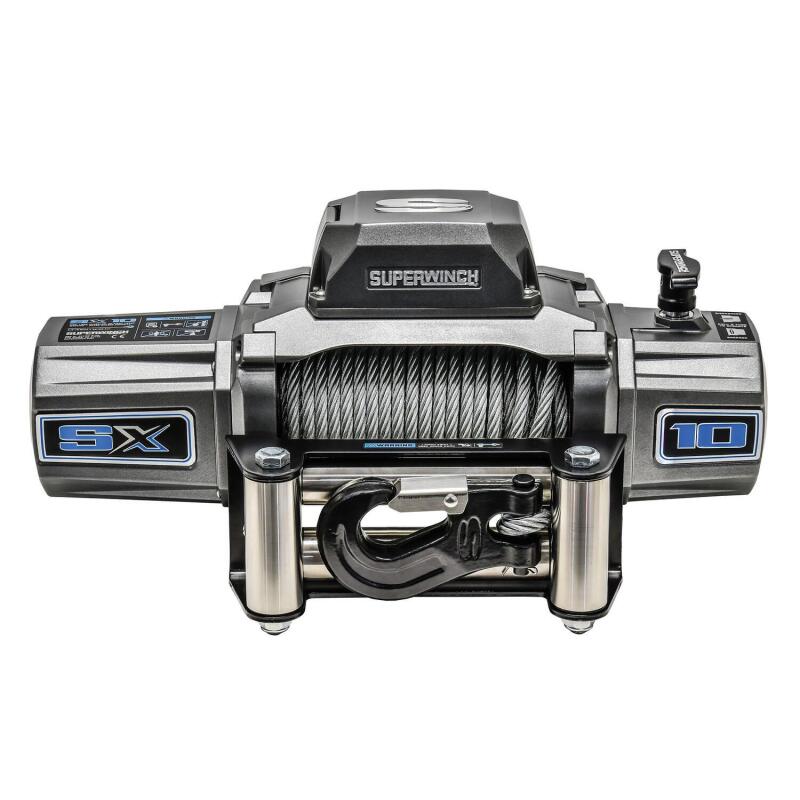 Superwinch 10000 LBS 12V DC 3/8in x 85ft Wire Rope - 1710200