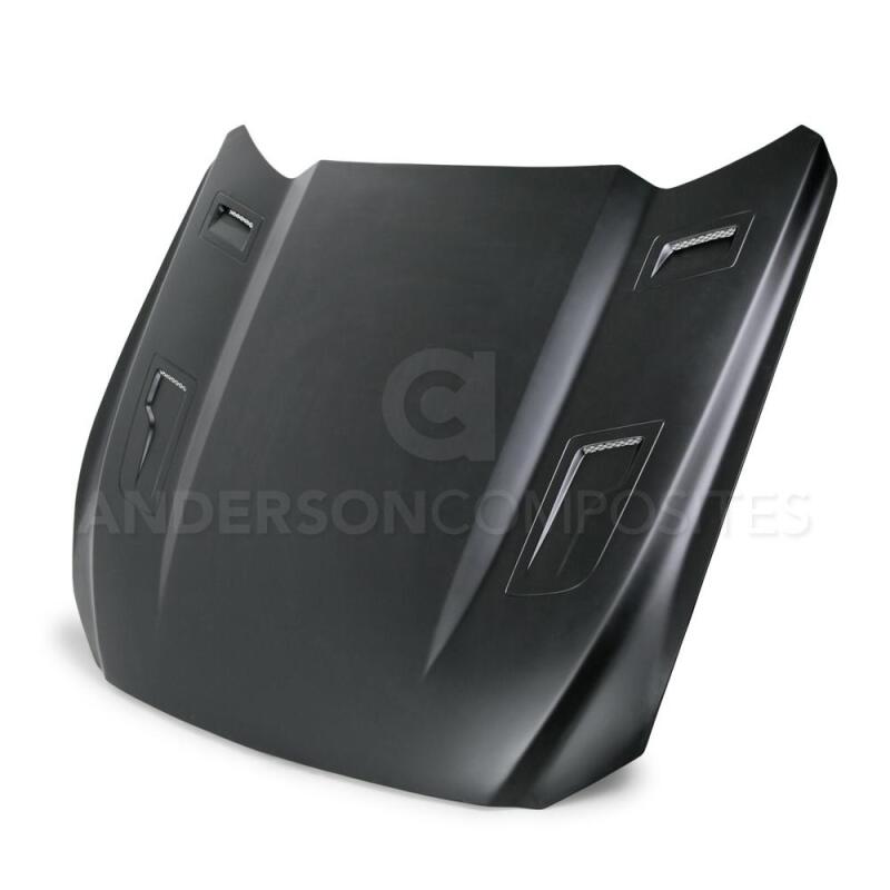 Anderson Composites 15-17 Ford Mustang (Excl. GT350/GT350R) Type-GTH Style Hood - AC-HD15FDMU-AT-GF