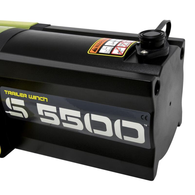 Superwinch 5500 LBS 12V DC 7/32in x 60ft Steel Rope - 1455200