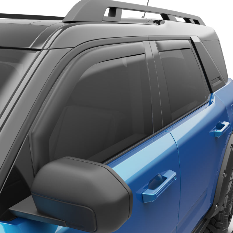 EGR 21-22 Ford Bronco 4 Door In-Channel Window Visors - - 573565
