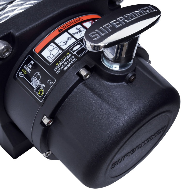 Superwinch 11500 LBS 12V DC 3/8in x 84ft Steel Rope - 1511200