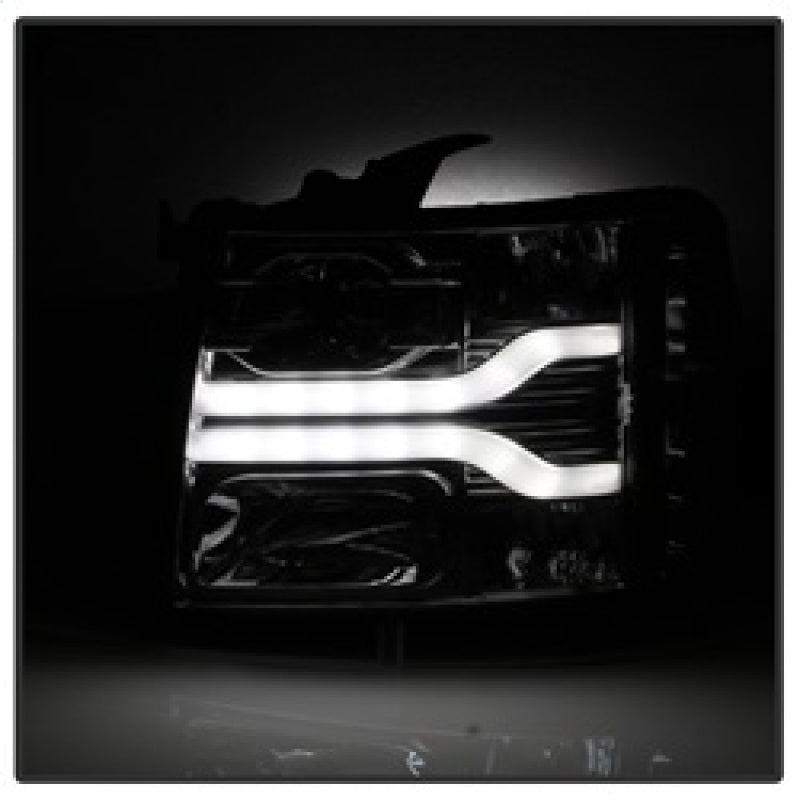 Spyder Chevy Silverado 1500 07-13 Version 3 Projector Headlights - - 5083623