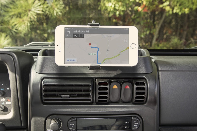 Rugged Ridge Dash Multi-Mount W/Phone Holder 97-06 Jeep Wrangler - 13551.19