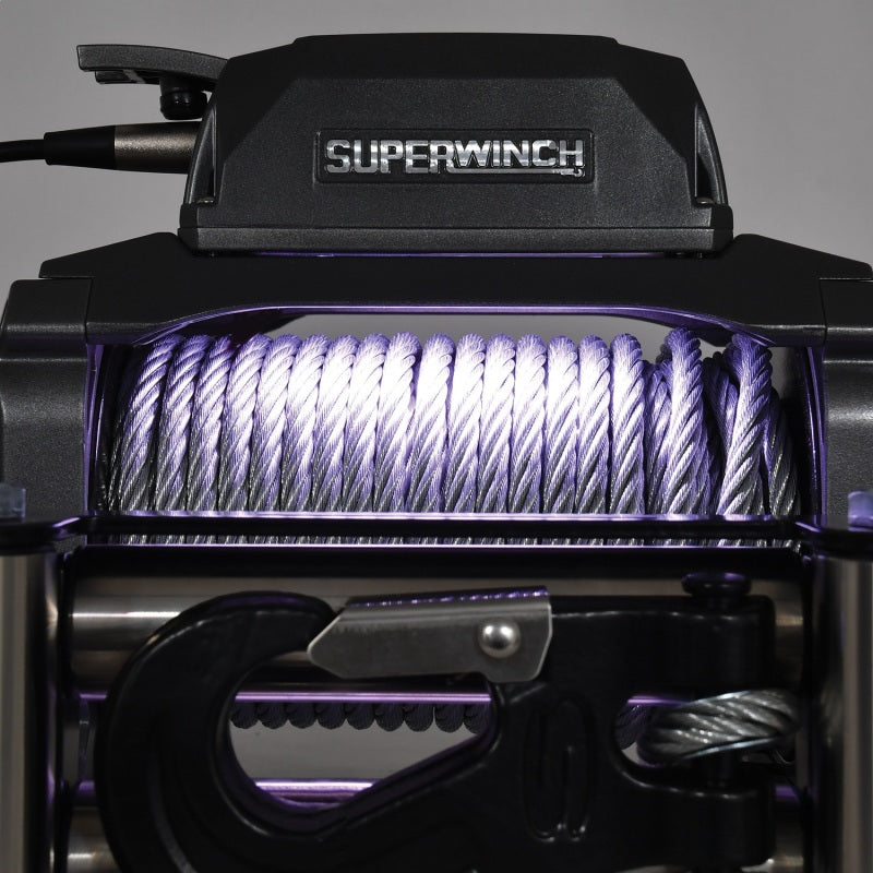 Superwinch 10000 LBS 12V DC 3/8in x 85ft Wire Rope - 1710200