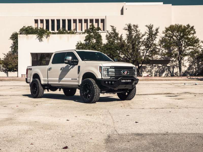 Road Armor 17-20 Ford F-250 SPARTAN Front Bumper Bolt-On Pre-Runner - 6172XFPRB