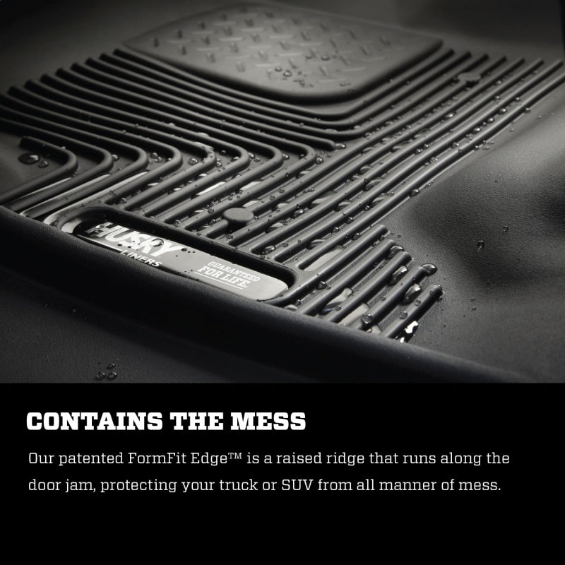 Husky Liners 2019+ Ford Ranger Black Front Floor Liners - 54701