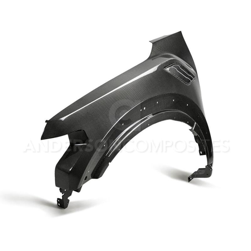 Anderson Composites 17-18 Ford Raptor Type-OE Carbon Fiber Fenders w/ - AC-FF17FDRA