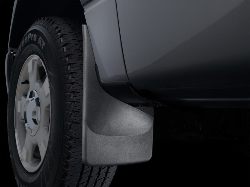 WeatherTech 07-11 GMC Yukon Denali No Drill Mudflaps - Black - 110008-120012