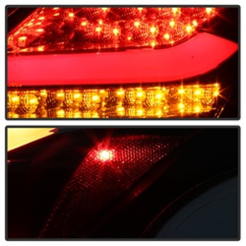 Spyder 12-14 Ford Focus 5DR LED Tail Lights - Black - 5085139