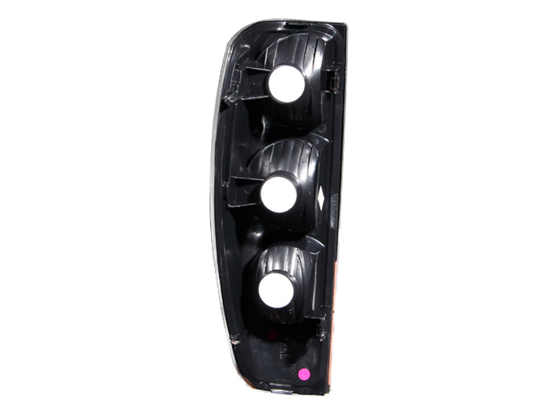 ANZO 2004-2012 Chevrolet Colorado Taillights Black - 211007