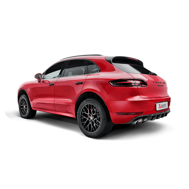 Akrapovic 2014 Porsche Macan Turbo (95B) Evolution Line Cat Back - S-PO/TI/7H