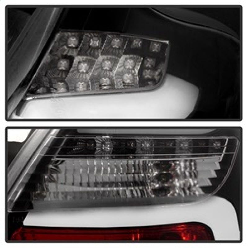 Spyder 12-14 Ford Focus 5DR LED Tail Lights - Black - 5085139