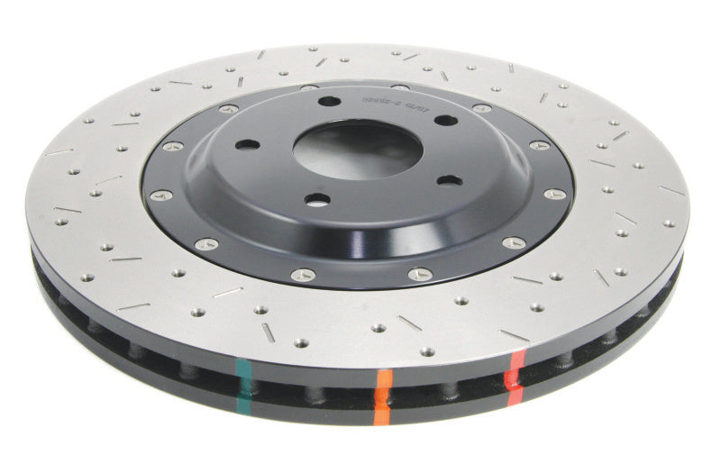 DBA 05-12 Corvette C6 w/Z06 pkg Front Drilled & Slotted - 52992BLKXS
