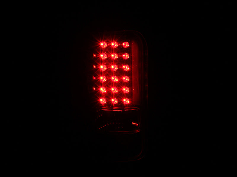 ANZO 1994-2001 Dodge Ram LED Taillights Black - 311073