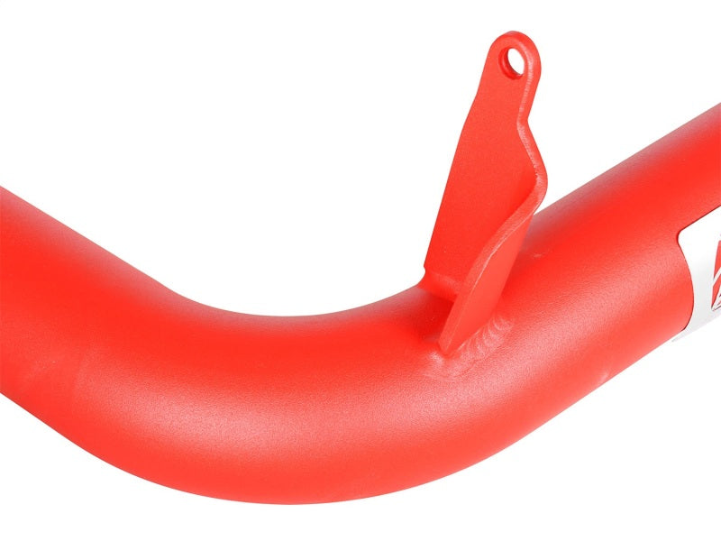 aFe BladeRunner 2.5in Red Intercooler Tube Hot Side 12-16 Ford - 46-20188-R