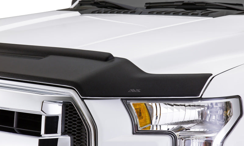 AVS 17-18 Nissan Titan Aeroskin II Textured Low Profile Hood - 436147