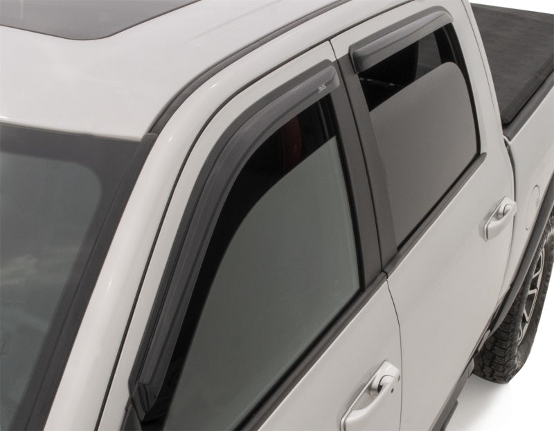 AVS 09-18 Dodge RAM 1500 Crew Cab Ventvisor Outside Mount - 94109
