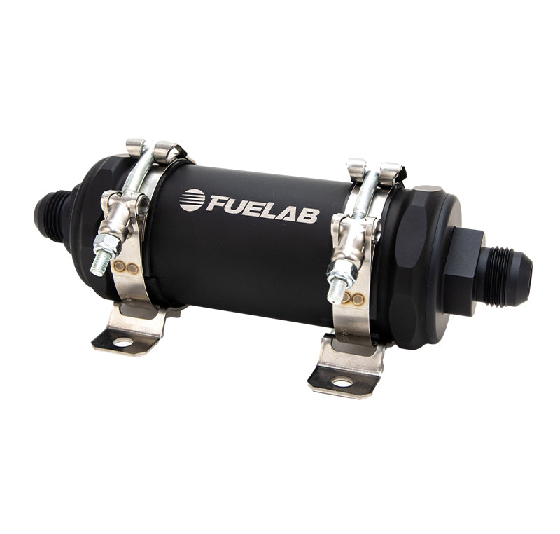 Fuelab PRO Series In-Line Fuel Filter (10gpm) -12AN In/-12AN Out - 86824